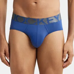 Jockey International Collection Men Blue Solid Briefs IC27-0105-picture-17