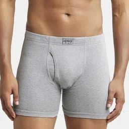 Jockey Men Grey Melange Solid Trunks 8008-0105-picture-24