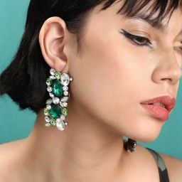 Sohi Elegant Ensemble Sparkling Earrings image 3