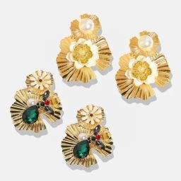 Sohi Opulent Pair Glamorous Earrings image 4