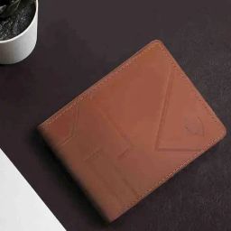 Hidesign Fabian Tan Leather Rfid Bi-Fold Wallet for Men-22