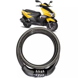 Cartronics 4 Digit Password Bike Number Lock  for TVS Ntorq 125-7