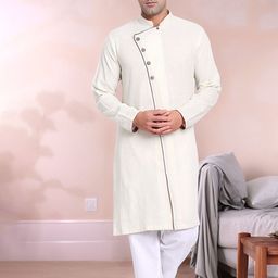 Moda Rapido Men Regular Pure Cotton Kurta with Pyjamas-13