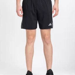 adidas Black Regular Fit Sports Shorts-image-102