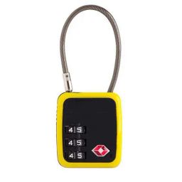 CARPISA Yellow Solid Combination Lock-image-78