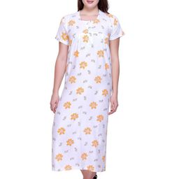 TRUDO Printed Maxi Nightdress-image-72