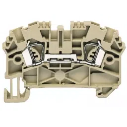 RS PRO DIN Rail Terminal Block Blue 2.5 mm² Double-Level Spring Clamp Termination, 7637413-picture-7