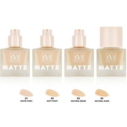 CVB High Definition Base Matte Foundation - 50 ml - Soft Ivory 02 image 2