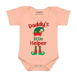 Arvesa My First Christmas Printed Romper-picture-35