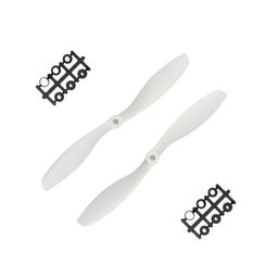 Pro-Range Propellers 8045(8X4.5) ABS White 1CW+1CCW-1pair image 2