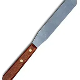 Rasayan 4 Inch Oilment Spatula with Wooden Handle 40601-26
