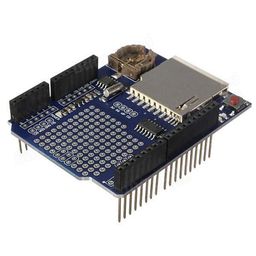 HiLetgo Data Logger Module Logging Shield Data Recorder Shield for Arduino UNO w/SD Card image 2