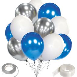 Zyozi Metallic Balloons Multicolour - Pack of 32-picture-10