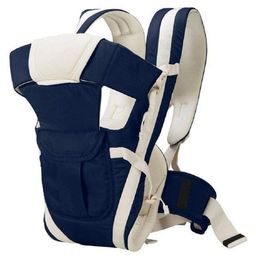 DOMENICO Baby Carrier Bag Adjustable Hands Free 4 in 1 Baby Baby Safety Belt Child - Navy Blue-image-112