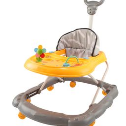 JoyRide Kidzoo BabyGo Walker Compact Foldable Activity Walker with Adjustable Height & Parental Handle for Boys|Girls  - Yellow-21