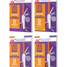 Oswaal BooksCBSE Question Bank Class 12 Set of 4 Books | English Core | Physics | Chemistry | Biology | Chapterwise & Topicwise Solved Papers | For 2026 Board Exams-19