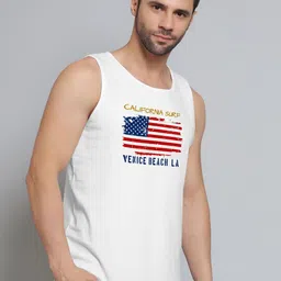 DAB SHARK Men Printed Sleeveless Innerwear Gym Vests-picture-23