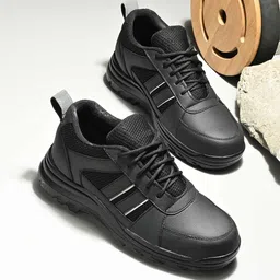 Eego Italy Men Leather Lace-Ups Trekking Non-Marking Shoes-picture-41