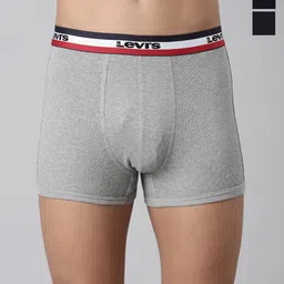 Levis Pack Of 3 Pure Cotton Mid-Rise TrunksStyle-IC001-image-80