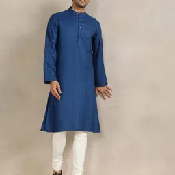 Fabindia Men Striped Daily Straight Kurta-picture-25