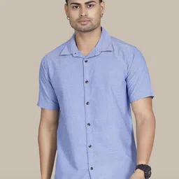 DIVISIVE Club Slim Fit Spread Collar Cotton Casual Shirt-picture-8