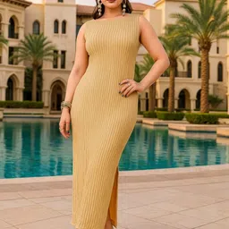 DressBerry Bodycon Maxi Dress-image-32