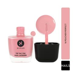 SUGAR Cosmetics Tip Tac Toe Nail Lacquer Classic 16 Peacher Perfect - 9 ml-48