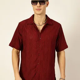 Thomas Scott Men Premium Semi Sheer Casual Shirt-image-21