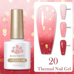 BORN PRETTY Thermal Color Changing Gel Nail Polish - 10ml - TG20-16