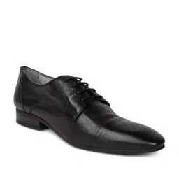 Gabicci Men's RUBENS Black Derby Shoes-image-30