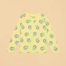 Pantaloons Junior Yellow T-Shirt-picture-38