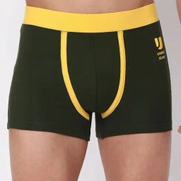 UnderJeans by Spykar Green Regular Fit Trunks-picture-19