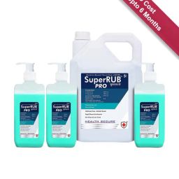 SuperRUB Pro Alcohol Based 5L & 500ml Hand Sanitizer Combo (White)-picture-47