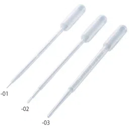 AS ONE PE Dropper (Sterilized, Individual Packaging), 1 ml , 3-9182-02-25