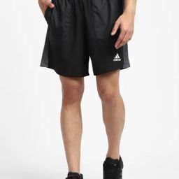 adidas Black Regular Fit Printed Shorts-image-17