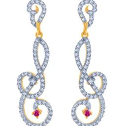 P.C. Chandra Jewellers 14k Gold Earrings for Women-picture-48