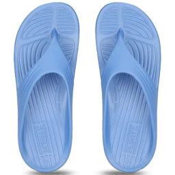 Floatz by Bata Men's Blue Flip Flops-image-9