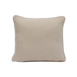 Maspar Beige Cotton Square Cushion Cover-25