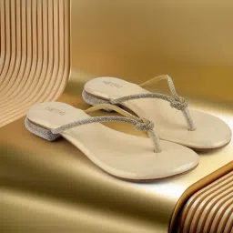 Metro Women's Gold Casual Sandals-picture-12