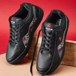 Duke Men's Black Casual Sneakers-image-77