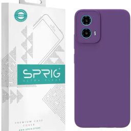 Sprig Back Cover for MOTO G45 5G (Purple)-image-68