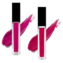 ME-ON Superlast Set Of 2 Matte Liquid Lipstick -Shade 10-11-26