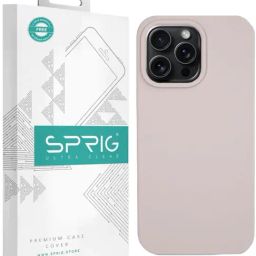 Sprig Liquid Silicone Magnetic Back Cover for APPLE iPhone 15 Pro Max (Brown)-image-84