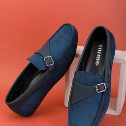 Killer Men Colourblocked Suede Slip-On Sneakers-49