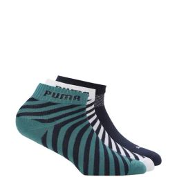 Puma Multicolor Cotton Striped Socks Set of 3-picture-10