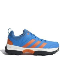 adidas Men's CRINU 24 M Blue & Orange Cricket Shoes-image-48