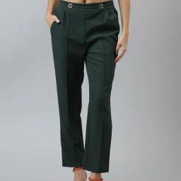 Latin Quarters Green Regular Fit High Rise Pants-image-68