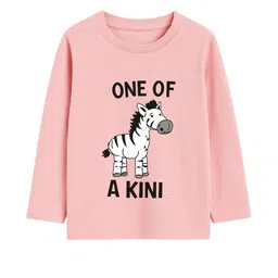 GCYX Kids Boys Pink Cotton Printed Full Sleeve T-shirt-picture-19