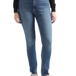 Calvin Klein Jeans Skinny Denim Medium Dark Rinse Mid Rise Jeans-23