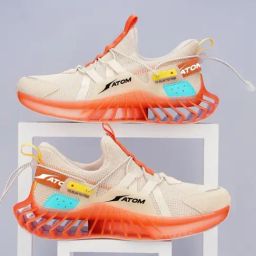 Atom Men's Good Vibes Beige Running Shoes-76